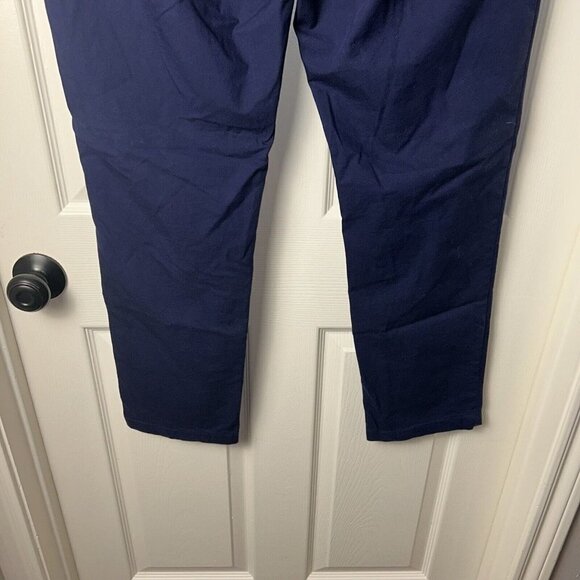 Crosby & Howard Navy Blue Drawstring Pocketed Casual Pants Mens Size 36 X 32 - Picture 6 of 8